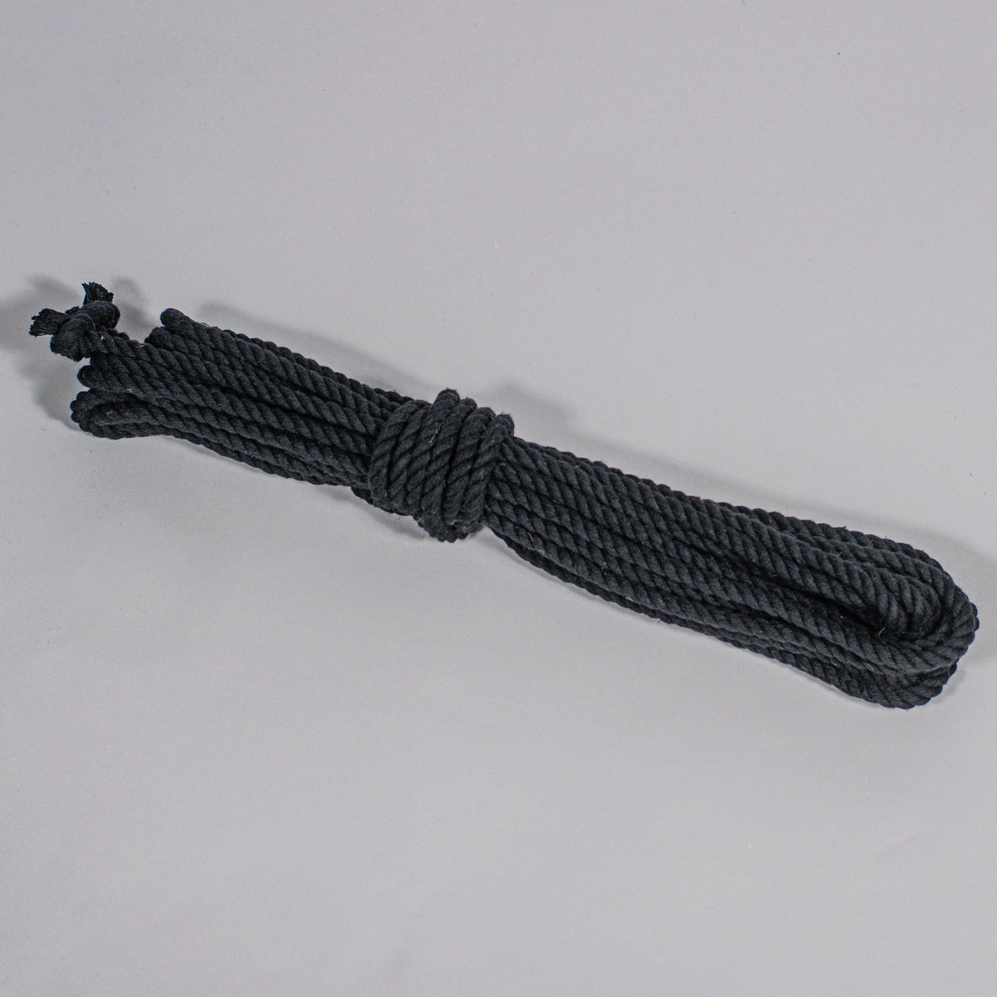 Cotton Play Ropes Shibari Rope black Single length
