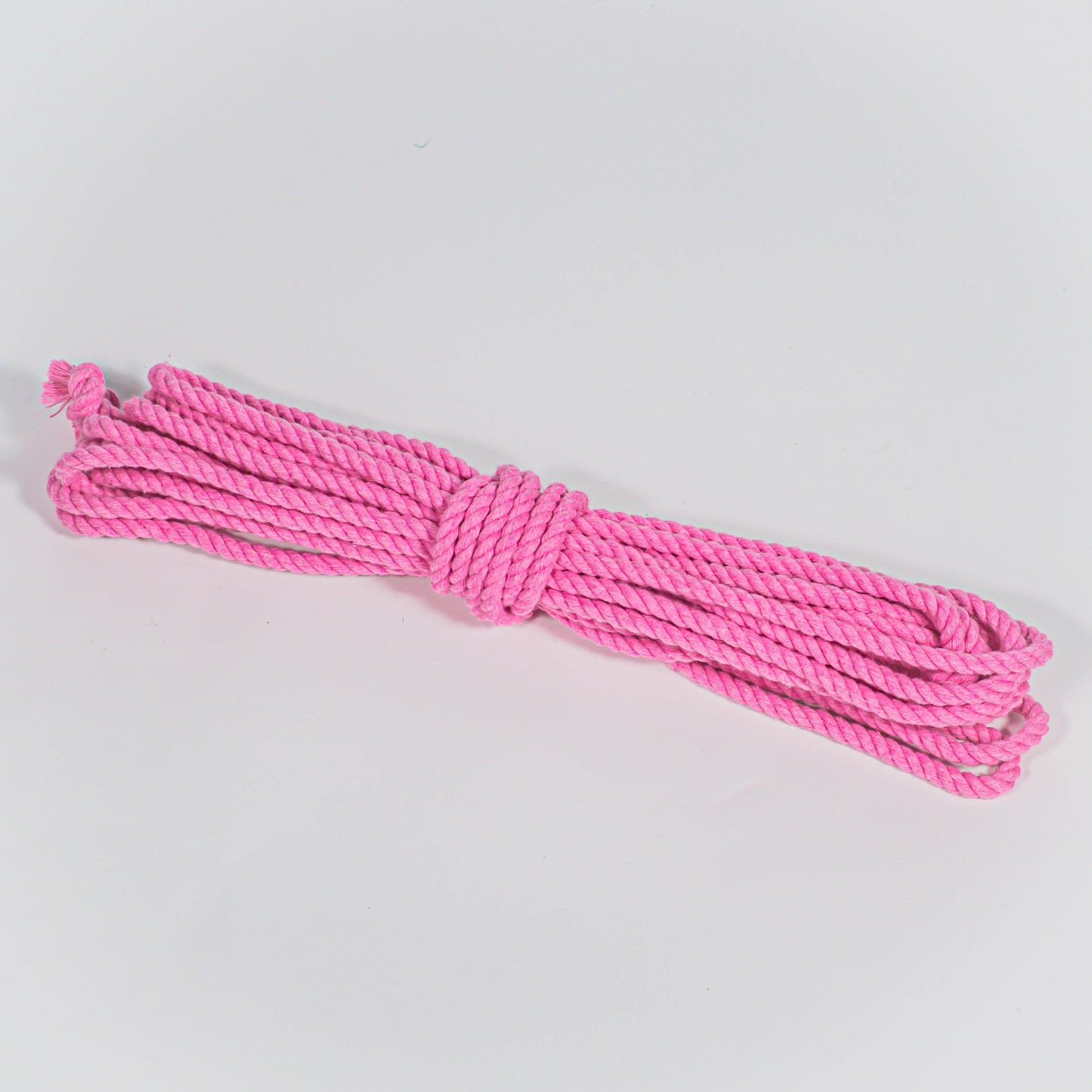 Cotton Play Ropes Shibari Rope bright pink Single length