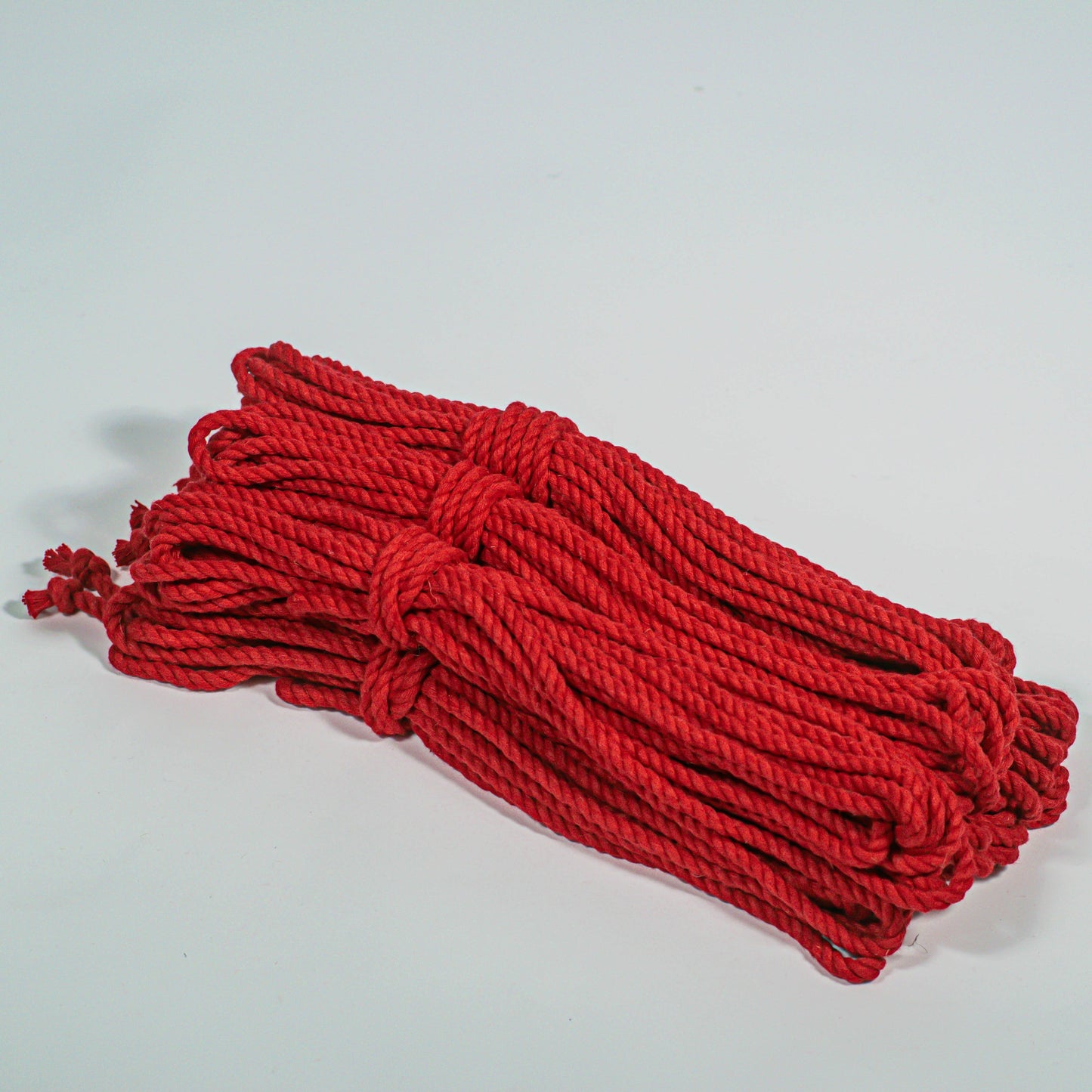 Cotton Play Ropes Shibari Rope red Bundle of 6