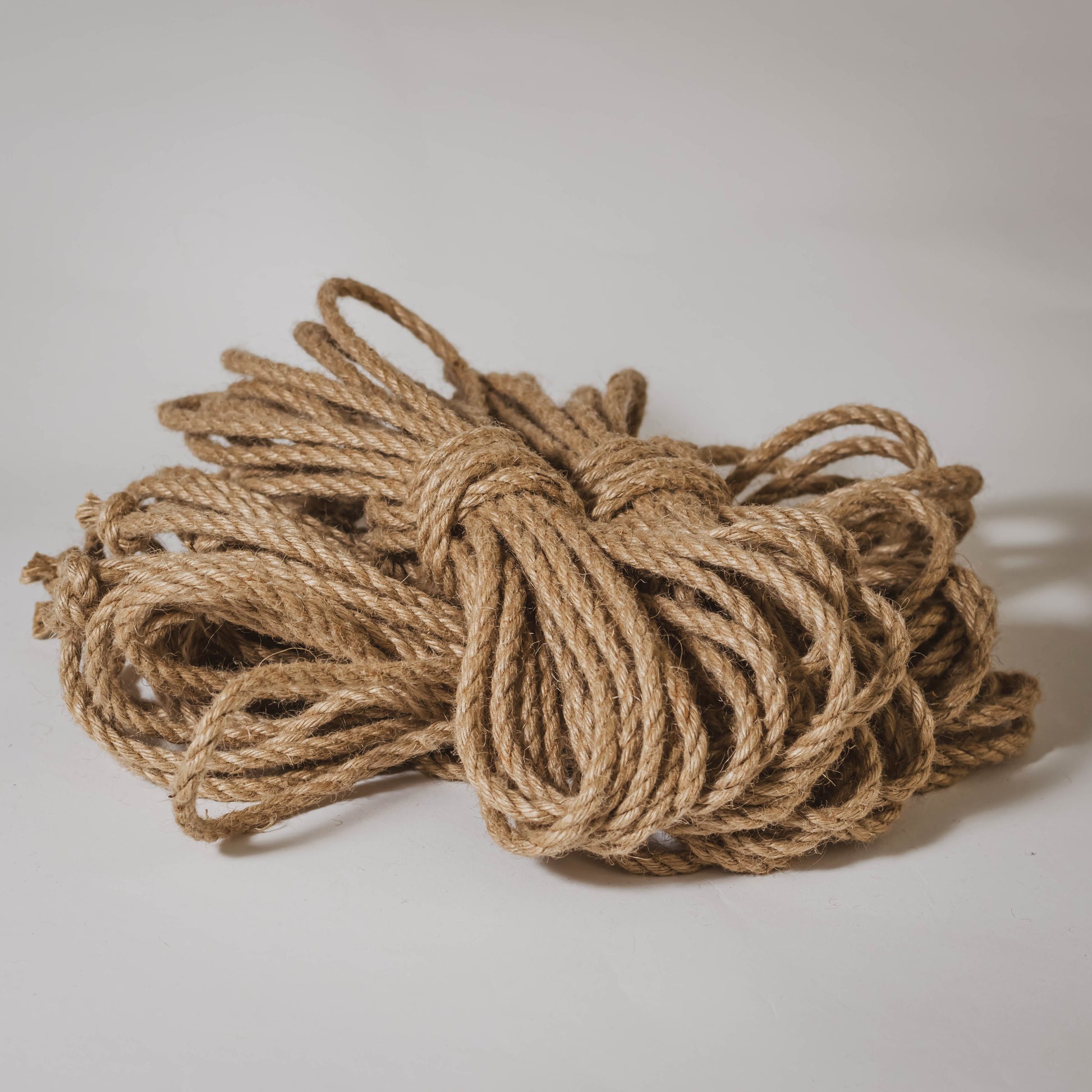 Untreated - 6mm Jute Rope Shibari Rope Bundle of 4