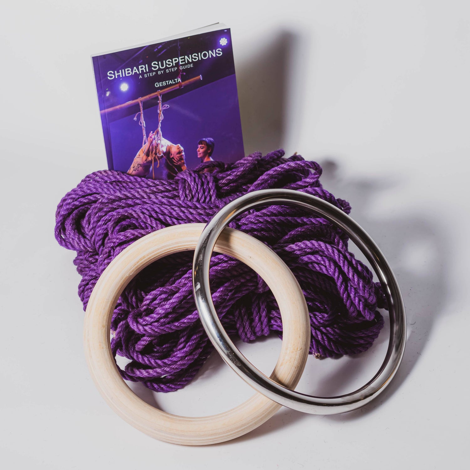 Air Time Kit Shibari Rope Kit Purple 