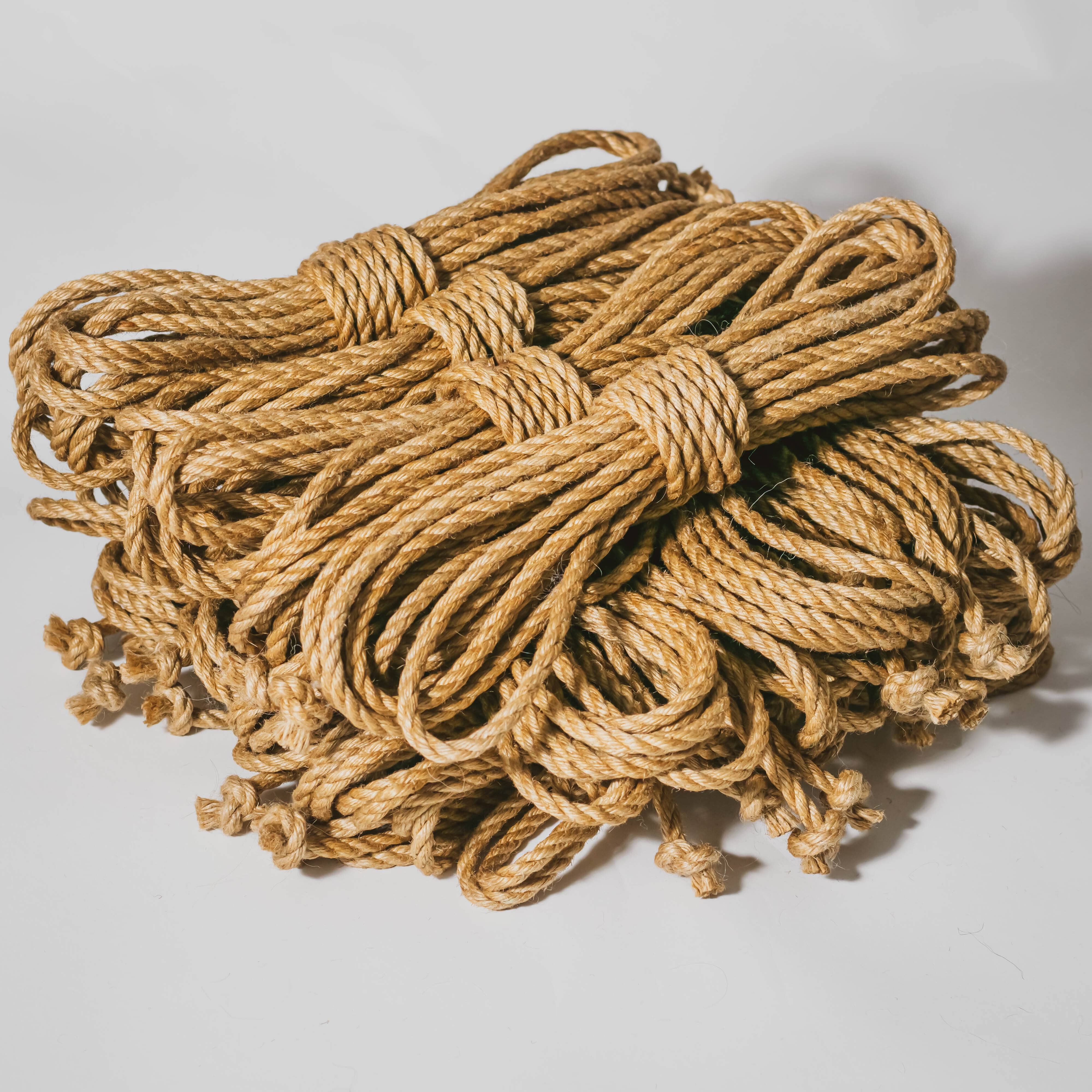 Grade B Rope - treated 6mm Jute Rope – Anatomie Shop