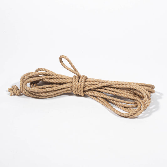 Shibari Rope. 1 Ply 'raven Black Fully Treated' Tossa Jute. 8 Meter 26ft  Vegan-friendly Handmade Bondage Rope. -  Canada