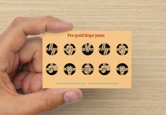 * NEW * Pre-Paid Rope Jam pack Gift Card 