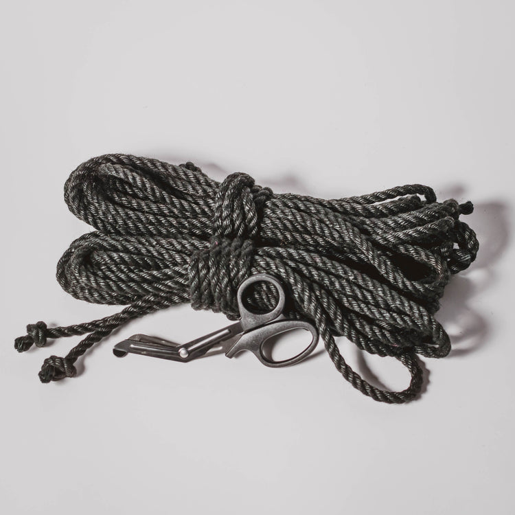 Thursday Jute Rope Kit for Shibari Shibari Rope Kit Black 