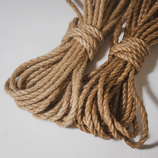 Shibari Rope. 1 Ply 'raven Black Fully Treated' Tossa Jute. 8 Meter 26ft  Vegan-friendly Handmade Bondage Rope. -  Canada